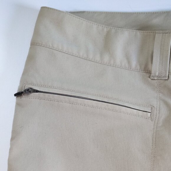 Columbia Omni-shield lightweight outdoor pants cream women's size 12 long - Picture 10 of 16